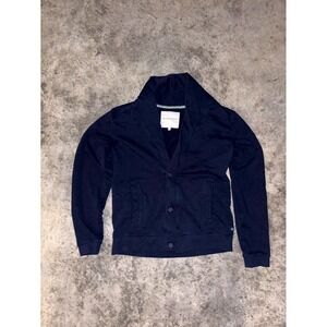 Tom Tailor Cardigan Jacket Mens Medium Navy Blue Cotton Outdoor Warmwear Casual